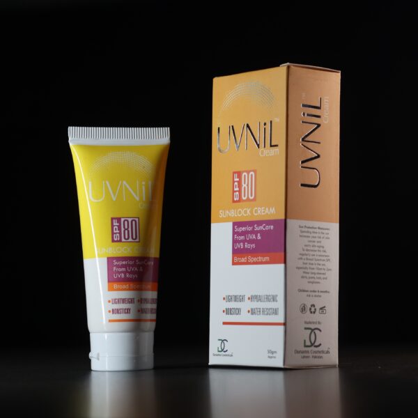 uvnil spf 80 sunguard cream by dunamis cosmeticals