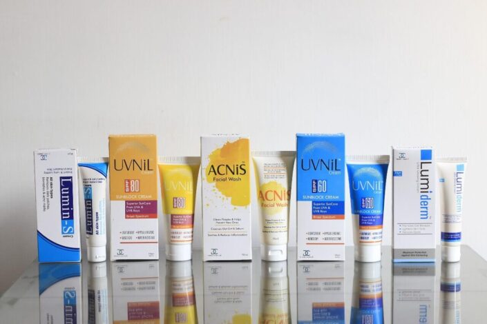 Products of Dunamis Cosmeticals in About Us page