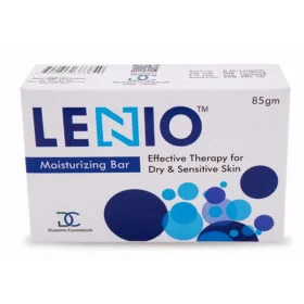 Lenio 85g soap bar for dry and sensitive skin therapy