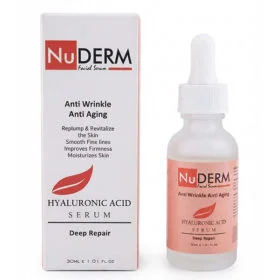 NuDERM 30ml Anti-Aging and Anti-Wrinkle Serum for skin firmness and hydration